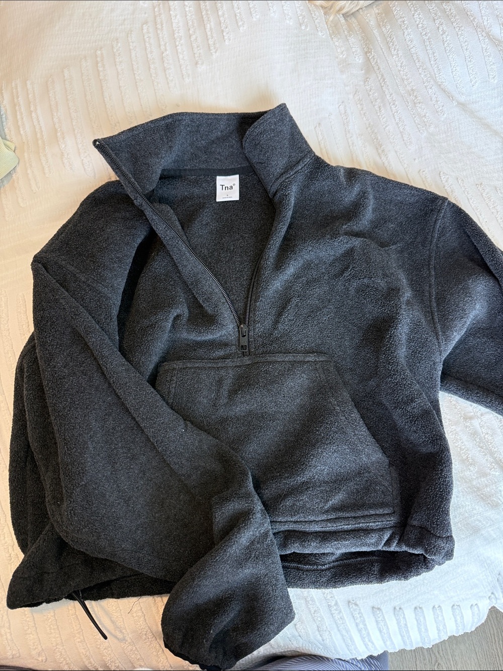 TNA Sherpa Grey Jacket